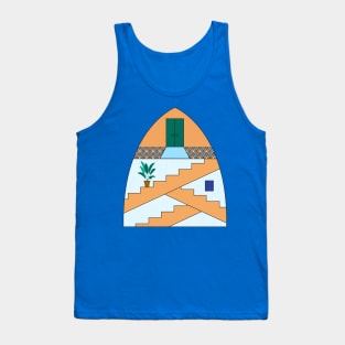 Arabic Stairway Tank Top